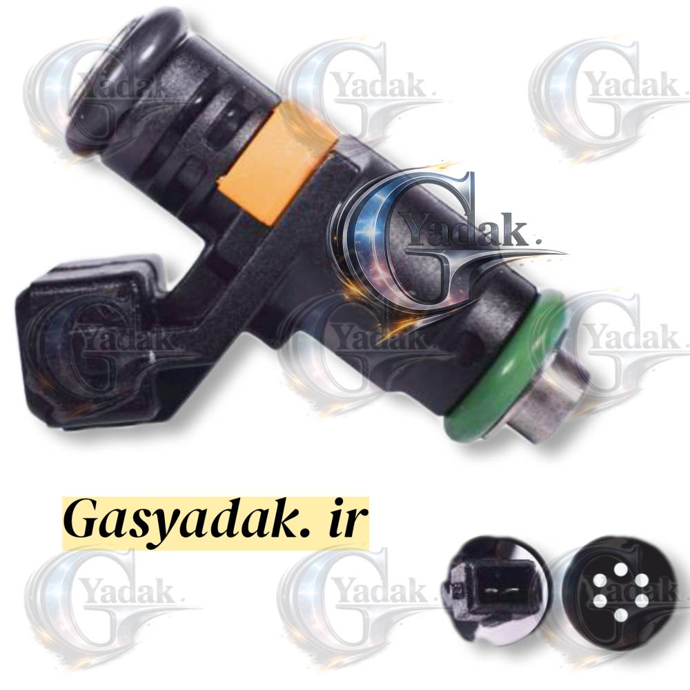 ۲۰۲۶۰۷۱۶۱۳۰۶۲۴۴۵۷ سوزن انژکتور پژو 405 زیمنس کوتاه (6 سوراخ) - Image 1